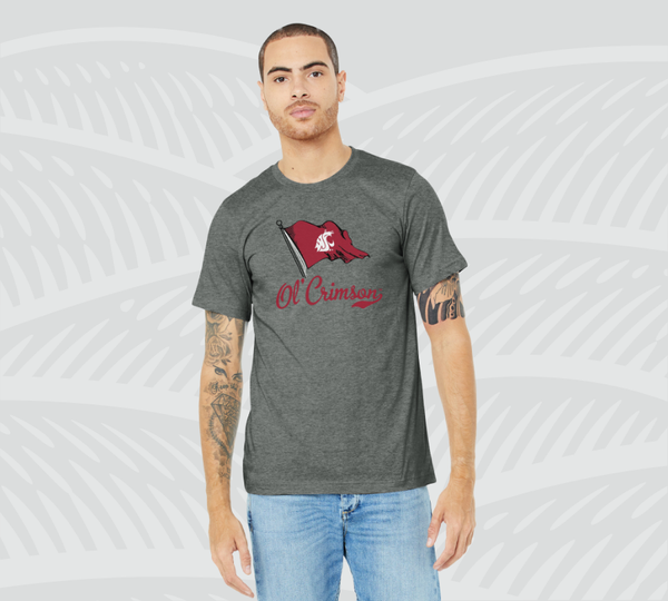 Ol'Crimson Standard Logo - T-Shirt