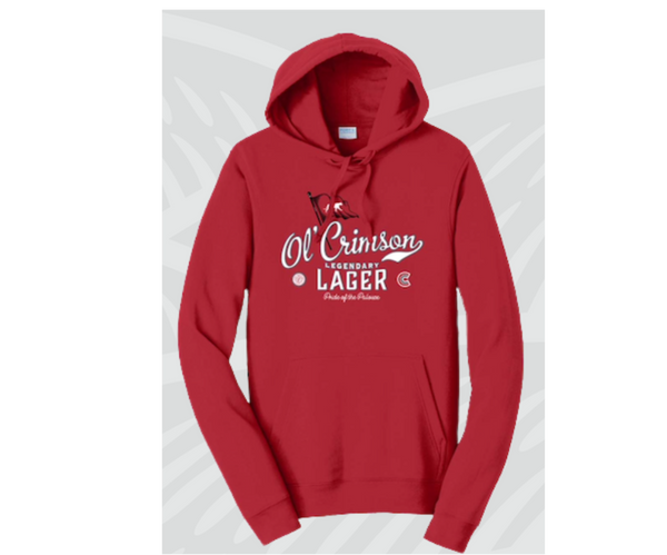 Ol' Crimson Legendary Lager Hooded Sweatshirt